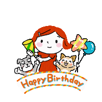 Happy Birthday Fun Sticker by Wonderwans