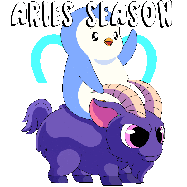 Zodiac Sign Penguin Sticker by Pudgy Penguins