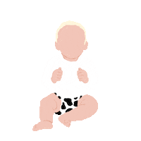 Baby Milk Sticker by talkinghands