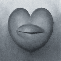 Black And White Heart GIF