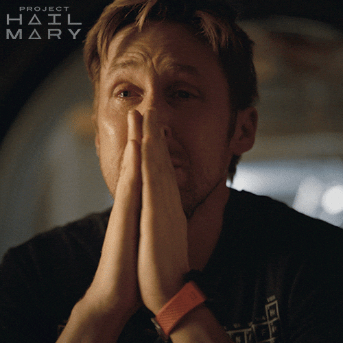 Sad Ryan Gosling GIF by Project Hail Mary