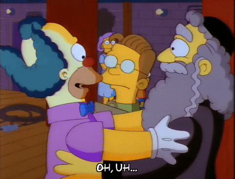 Talking Season 3 GIF by The Simpsons