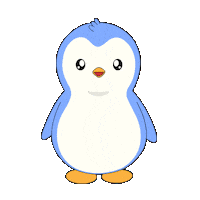 Artificial Intelligence Penguin Sticker by Pudgy Penguins
