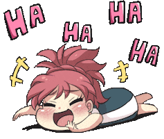 Dying Laughing Lol Sticker by Jin