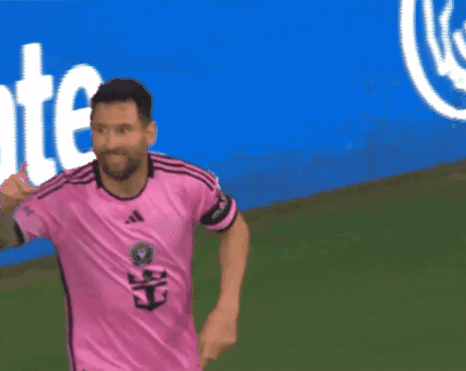 Lionel Messi Thanks GIF by Major League Soccer