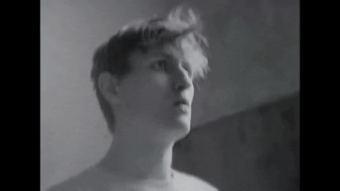 Scared Black And White GIF by deathwishinc