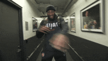 Detroit Pistons Dancing GIF by NBA