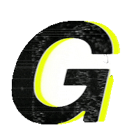 Glitch G Sticker by #BASILIO