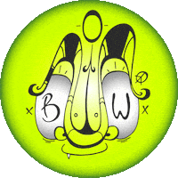 bobysotherworld art logo artist tag Sticker