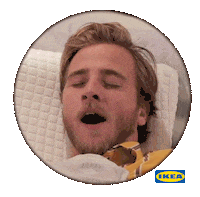 Tired Sleep Sticker by IKEA USA