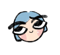 Face Bigeyes Sticker
