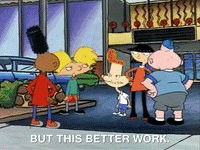 hey arnold nick splat GIF