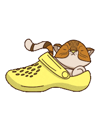 artxalissa cat kitty kitten shoe Sticker