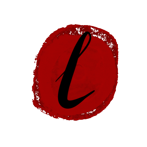 Lettering Blood Sticker