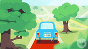 Driving Hallmark Ecards GIF by Hallmark Gold Crown