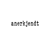 anerkjendt anerkjendt Sticker