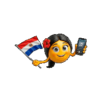 Emoji Fans Sticker by WhatsApp SIM