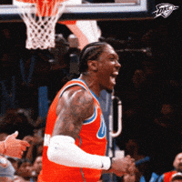 Lets Go Basketball GIF by OKC Thunder