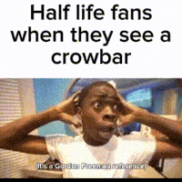 Shocked Half Life GIF