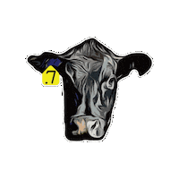 dotsevenranch angus local beef dot seven ranch family ranch Sticker