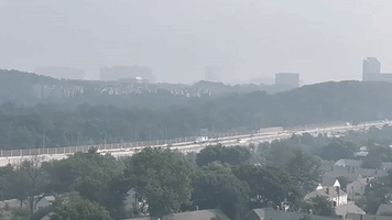 Canadian Wildfire Smoke Chokes Alexandria, Virginia