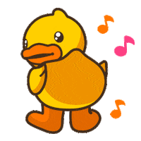 Happy Sticker by B.Duck