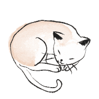 tired cats STICKER by imoji