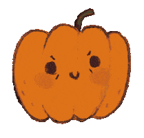 Halloween Pumpkin Sticker by Marianna