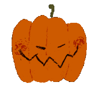 Jack O Lantern Halloween Sticker by Marianna