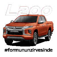 mitsubishiturkiye mitsubishi pickup l200 fikirmedya Sticker