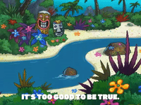 season 7 buried in time GIF by SpongeBob SquarePants