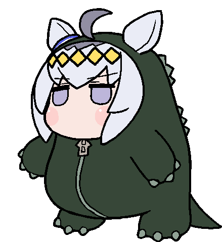 Cap Godzilla Sticker