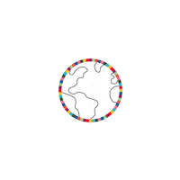 Earth Globus Sticker by BVK Students Hannover