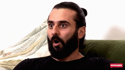 Shocked No Way GIF by Gogglebox Australia