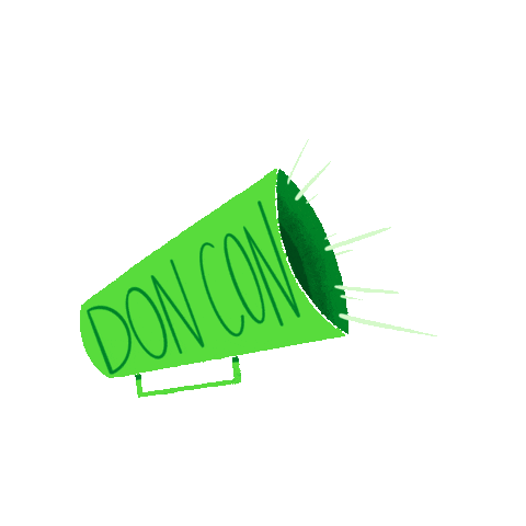 diversifyournarrative giphygifmaker megaphone don con Sticker