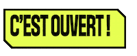 Jaune Sticker by Meyrin culture