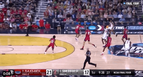 College Hoops Sport GIF by NCAA March Madness