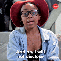 Not Disclosing Filters