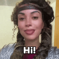 Girl Hello GIF