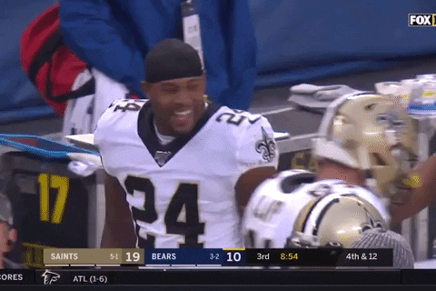Vonn Bell GIF by New Orleans Saints