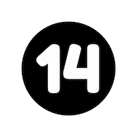 Number Blanco Sticker