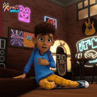 Hip Hop Singing GIF by Karma's World