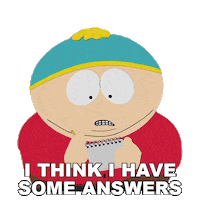 Eric Cartman Answers Sticker by South Park