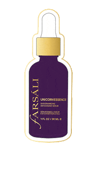 farsalifam makeup skincare unicorn serum Sticker