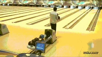 Bowling Fail GIF