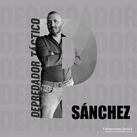 sanchez20_agency giphygifmaker sanchez depredador táctico GIF