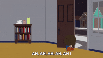 running GIF by South Park 