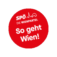 Vienna Sozialdemokratie Sticker by SPÖ Wien