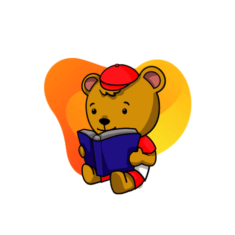 Book Read Sticker by Maple Bear Sorocaba