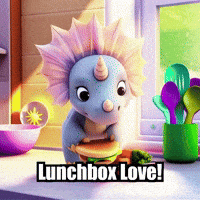 Lunchtime Healthy Eating GIF by Divineasaur